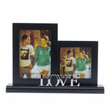 SW1402LO  BLACK DOUBLE EXPRESSION FRAME LOVE