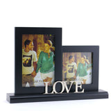 SW1402LO  BLACK DOUBLE EXPRESSION FRAME LOVE