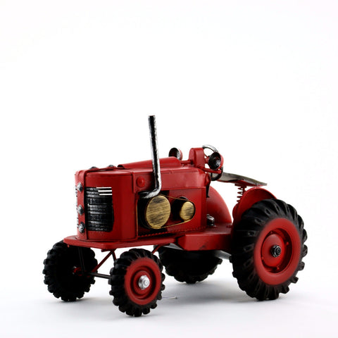 MM1853   ANTIQUE RED TRACTOR MODEL