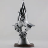 CP790 ANTIQUE SILVER JOINED HANDS FIGURINE