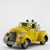 MM7165   ANTIQUE YELLOW PICK-UP TRUCK  " PENNZOIL "