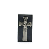 BC182G CROSS WITH PRAYING GIRL ICON