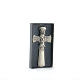 BC182G CROSS WITH PRAYING GIRL ICON