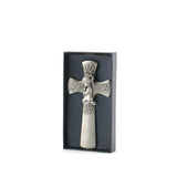 BC182G CROSS WITH PRAYING GIRL ICON