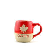 HYU159 CANADA MUG WITH " MAPLE LEAF " ICON