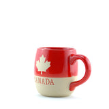 HYU159 CANADA MUG WITH " MAPLE LEAF " ICON