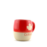 HYU159 CANADA MUG WITH " MAPLE LEAF " ICON