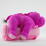 TEX120P  PINK FABRIC ELEPHANT & BLANKET