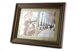 KC207  BROWN PHOTO FRAME