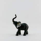 KT1022B SMALL BLACK ELEPHANT FIGURINE