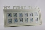 NHD924  " MY FIRST YEAR " COLLAGE PICTURE FRAME