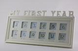 NHD924  " MY FIRST YEAR " COLLAGE PICTURE FRAME