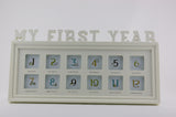 NHD924  " MY FIRST YEAR " COLLAGE PICTURE FRAME