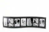 H21323  COLLAGE  BLACK FILM  " S " SHAPED PICTURE FRAME