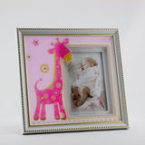 WSN916PK  PINK GIRAFFE BABY FRAME