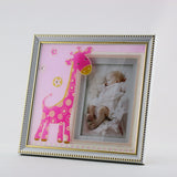 WSN916PK  PINK GIRAFFE BABY FRAME