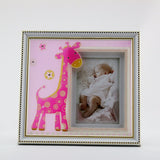 WSN916PK  PINK GIRAFFE BABY FRAME