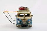 RC3335  BLUE & BEIGE CAMPER " VOLKSWAGEN "