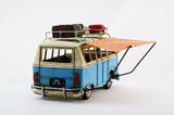 RC3335  BLUE & BEIGE CAMPER " VOLKSWAGEN "