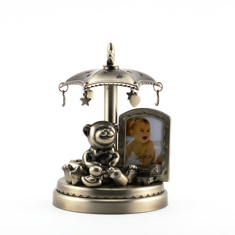 S19323  BABY MUSICAL CAROUSEL &  PICTURE FRAME