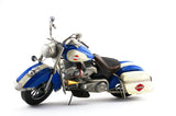 MM8931  ANTIQUE BLUE & BEIGE " HARLEY DAVIDSON "