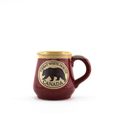 HYU157 CANADA MUG WITH " BEAR " ICON