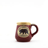 HYU157 CANADA MUG WITH " BEAR " ICON