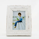 AHF7234  WHITE DISTRESSED FRAME