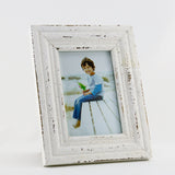 AHF7234  WHITE DISTRESSED FRAME