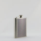 M201 STAINLESS STEEL MATTE SILVER FLASK