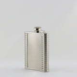 M201 STAINLESS STEEL MATTE SILVER FLASK