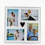 SW469  WHITE COLLAGE FRAME  " LOVE "