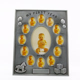 Z3356  BABY'S " MY FIRST YEAR" COLLAGE FRAME