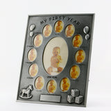 Z3356  BABY'S " MY FIRST YEAR" COLLAGE FRAME